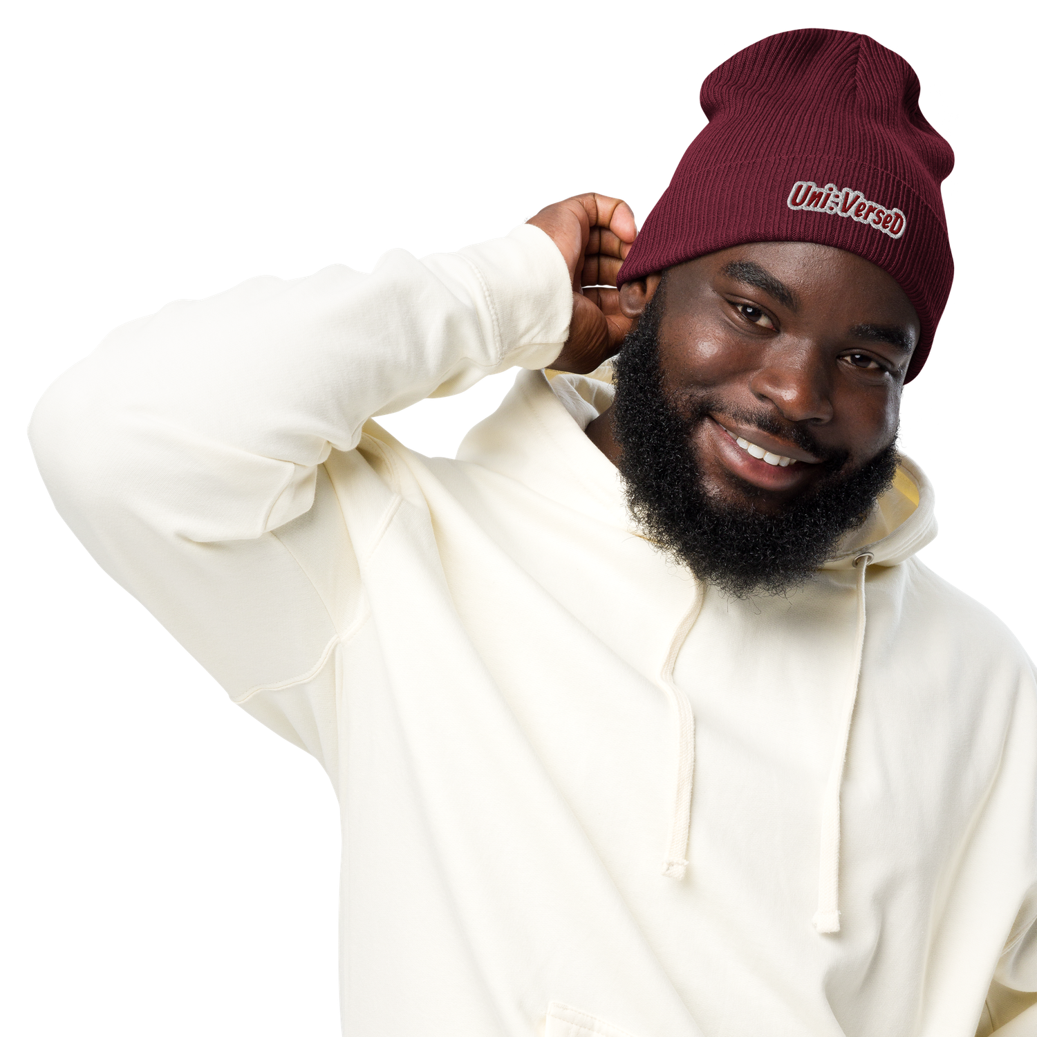 Uni:VerseD Organic Ribbed Beanie
