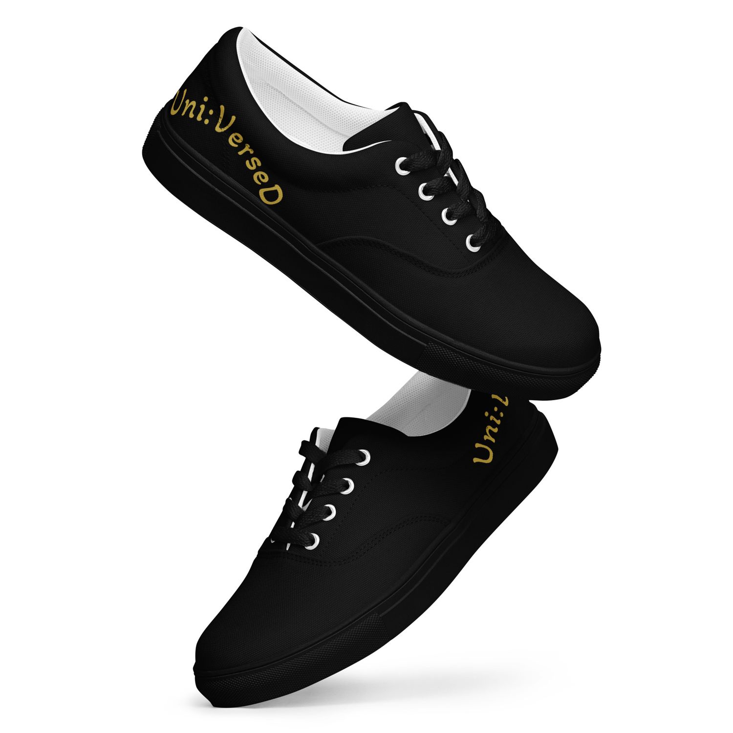 Women’s Black And Gold Shoes