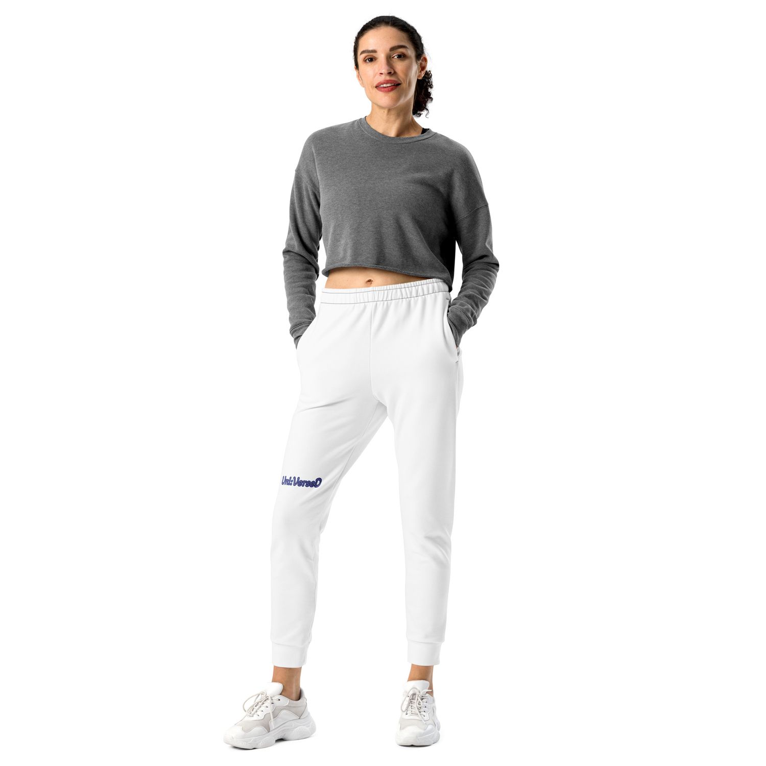 White Uni:VerseD Joggers White Uni:VerseD Joggers