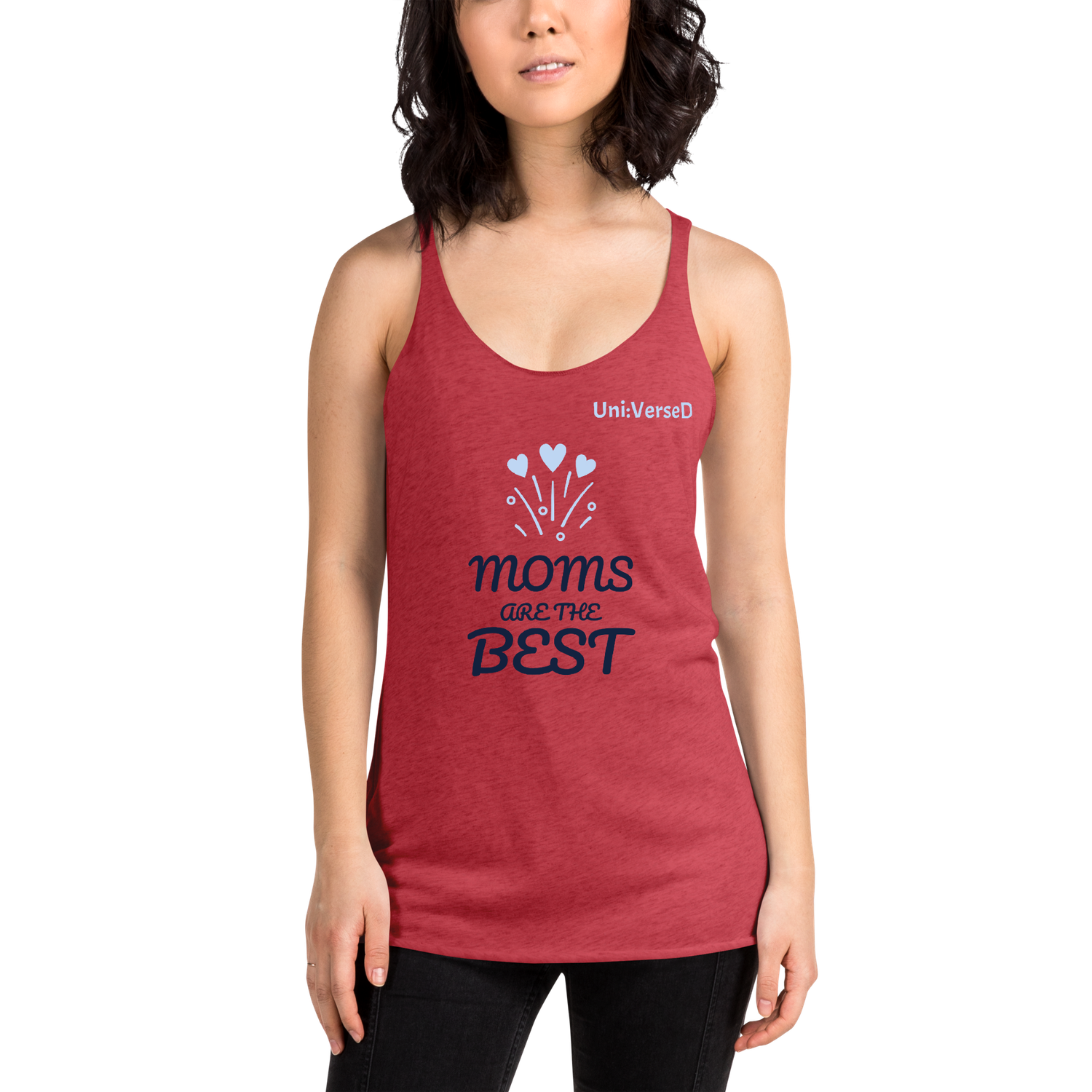 Mom's Are The Best Racerback Tank