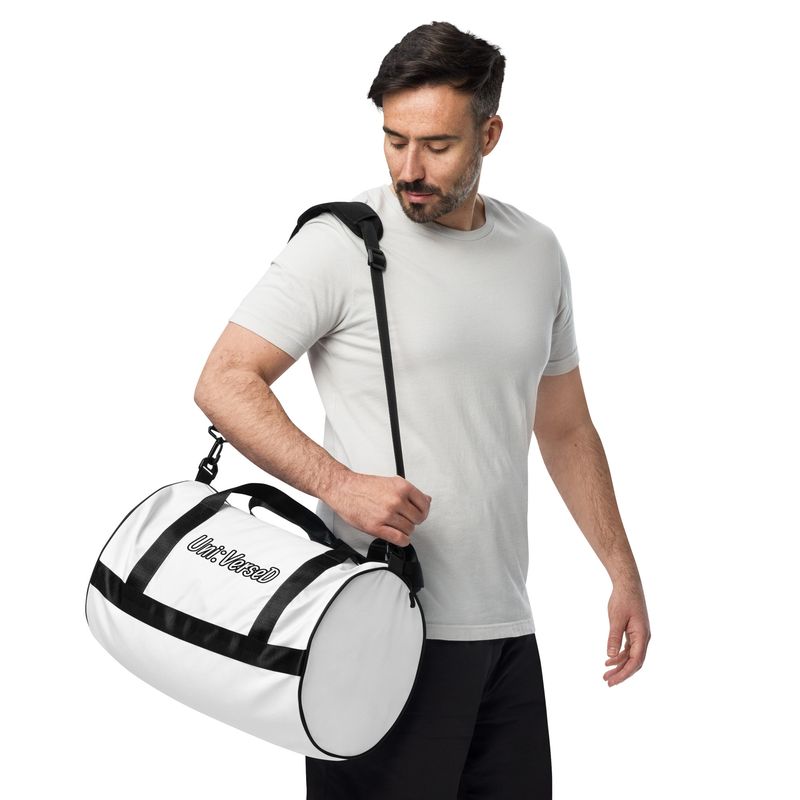Uni:VerseD Balck & White Gym Bag