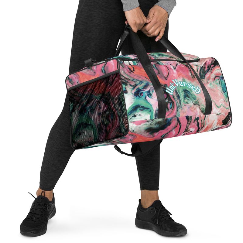 Multi-Color Uni:VerseD Duffle Bag