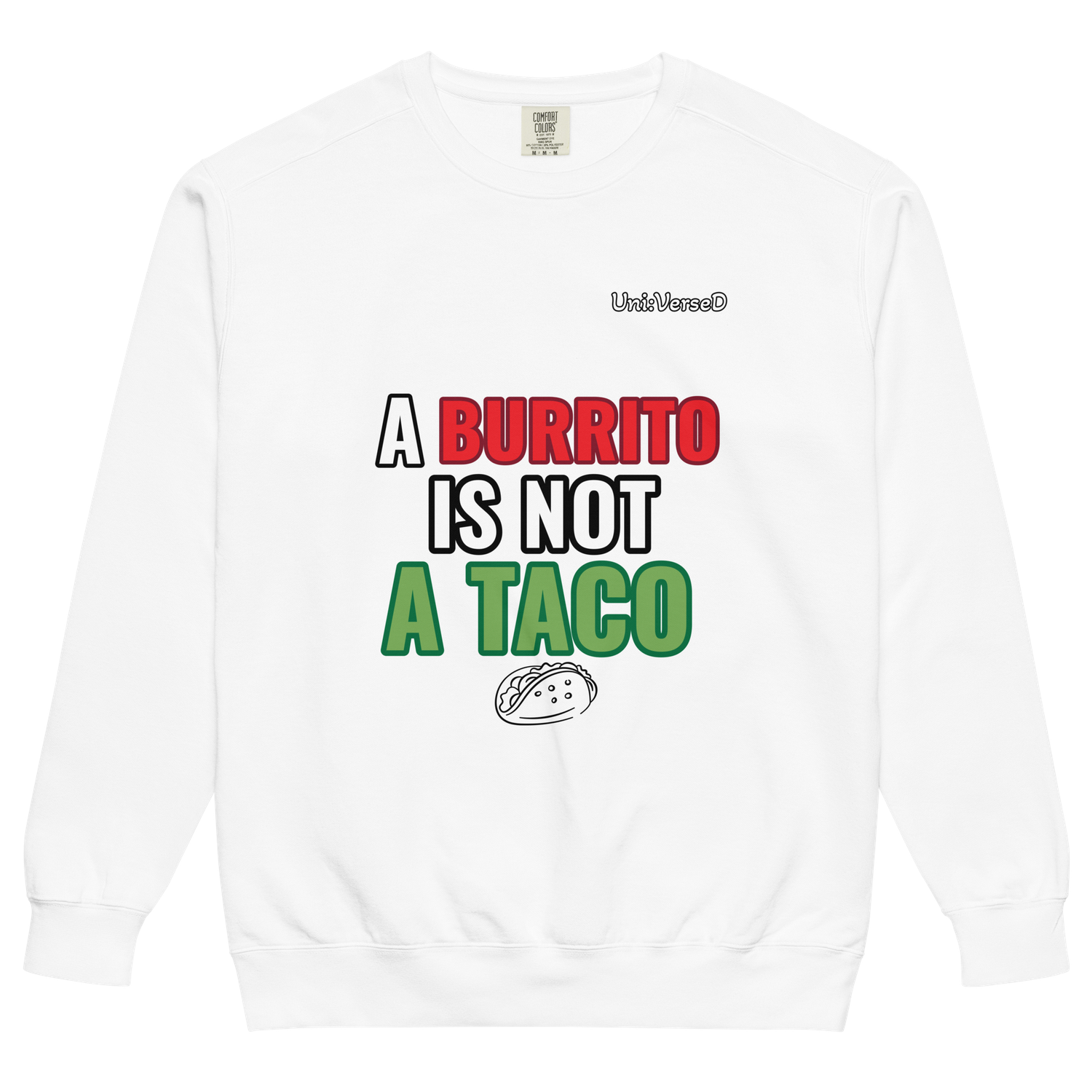 Burrito Garment-Dyed Sweatshirt