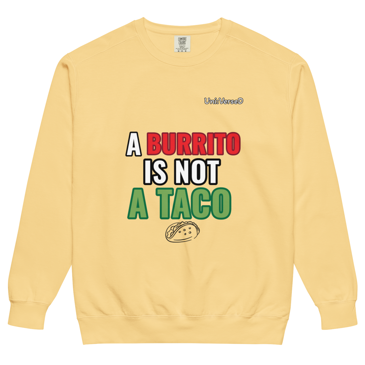 Burrito Garment-Dyed Sweatshirt