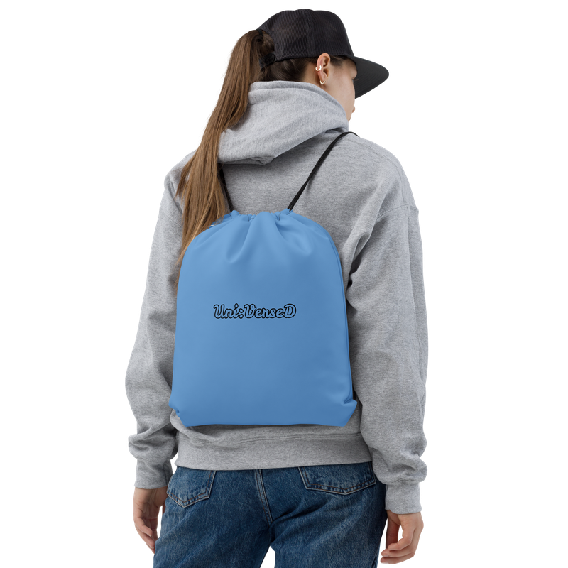 Baby Blue Drawstring bag