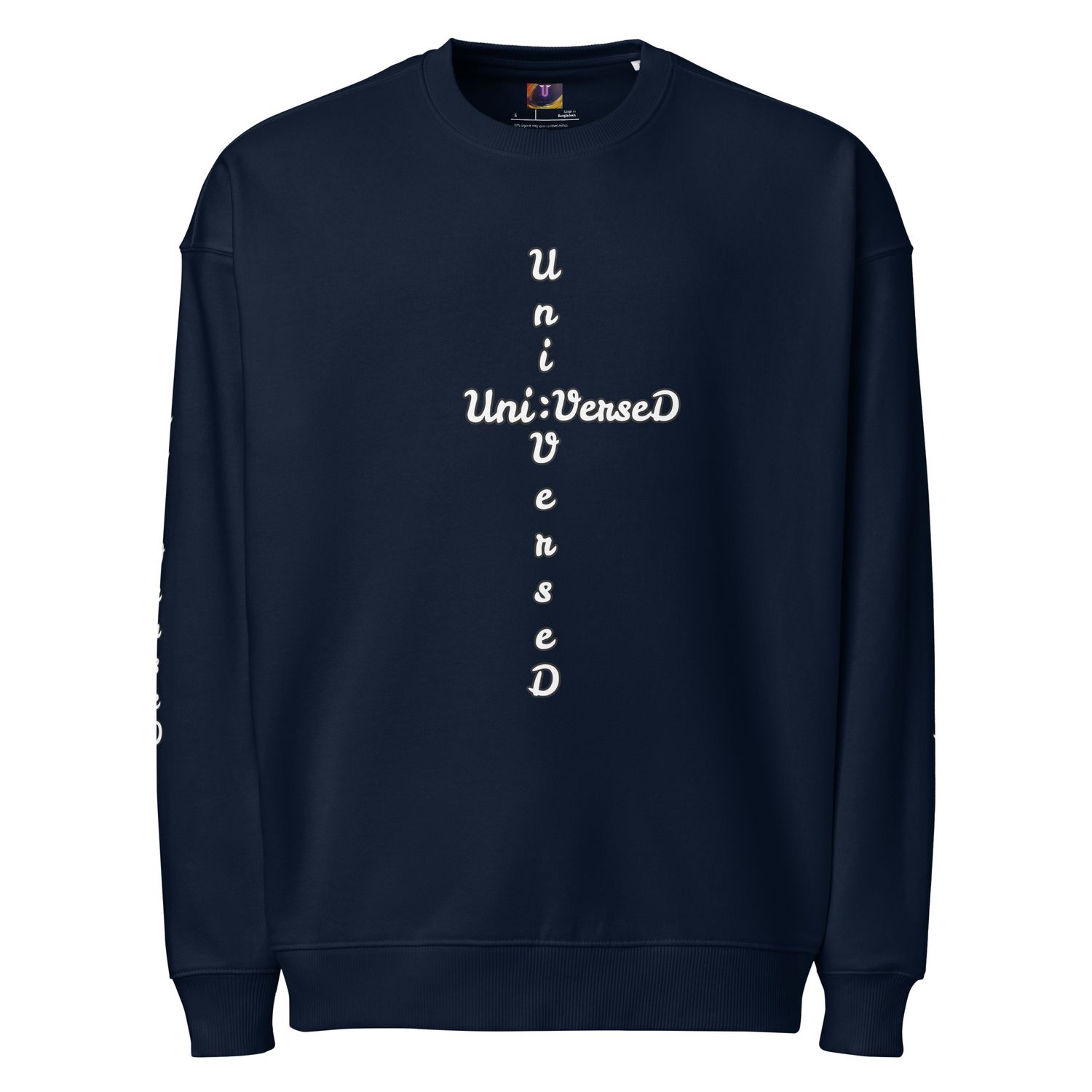 Uni:VerseD oversized sweatshirt