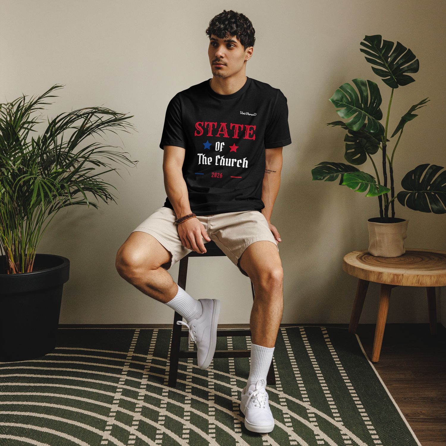 Unisex State Of Church 26 T-Shirts