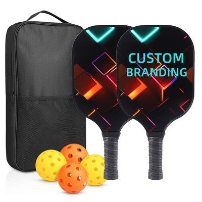 Custom Pickle Ball Paddle Set