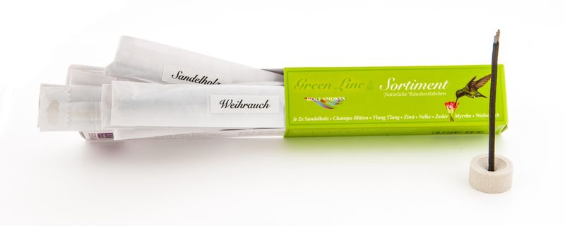 Green Line Räucherstäbchen Sortiment(2 Stäbchen aller 8 Sorten) Green Line Räucherstäbchen Sortiment(2 Stäbchen aller 8 Sorten)