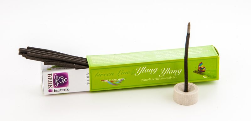 Ylang Ylang Räucherstäbchen - Green Line 10 g Ylang Ylang Räucherstäbchen - Green Line 10 g