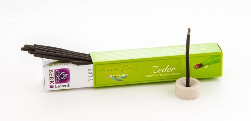 Zeder Räucherstäbchen - Green Line 10 g Zeder Räucherstäbchen - Green Line 10 g