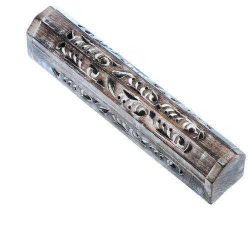 Blumenvilla - Holzhalter mit Vorratsbox Blumenvilla - Holzhalter mit Vorratsbox