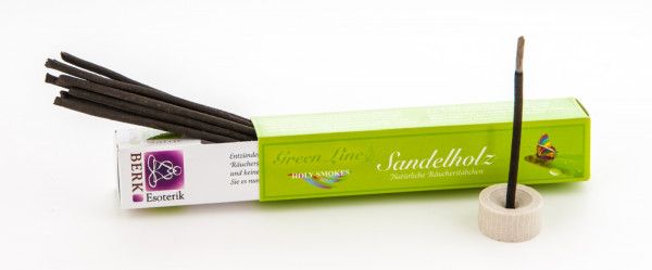 Sandelholz Räucherstäbchen - Green Line 10 g Sandelholz Räucherstäbchen - Green Line 10 g