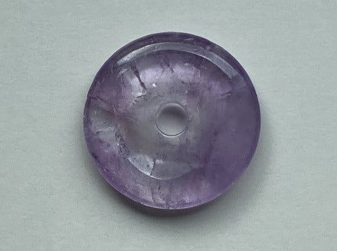 Amethyst Donut 40 mm (Bolivien) – Klarheit & spirituelle Tiefe