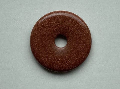 Goldfluss Donut 40 mm – Zuversicht & inneres Leuchten Goldfluss Donut 40 mm – Zuversicht & inneres Leuchten