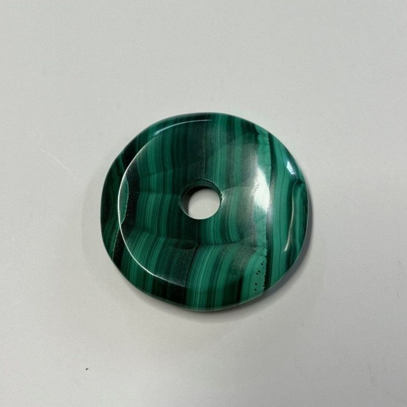 Malachit Donut 40 mm – Transformation & Herzenskraft Malachit Donut 40 mm – Transformation & Herzenskraft