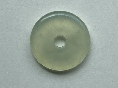 New Jade Donut 40 mm – Sanfte Harmonie & seelische Reinigung New Jade Donut 40 mm – Sanfte Harmonie & seelische Reinigung