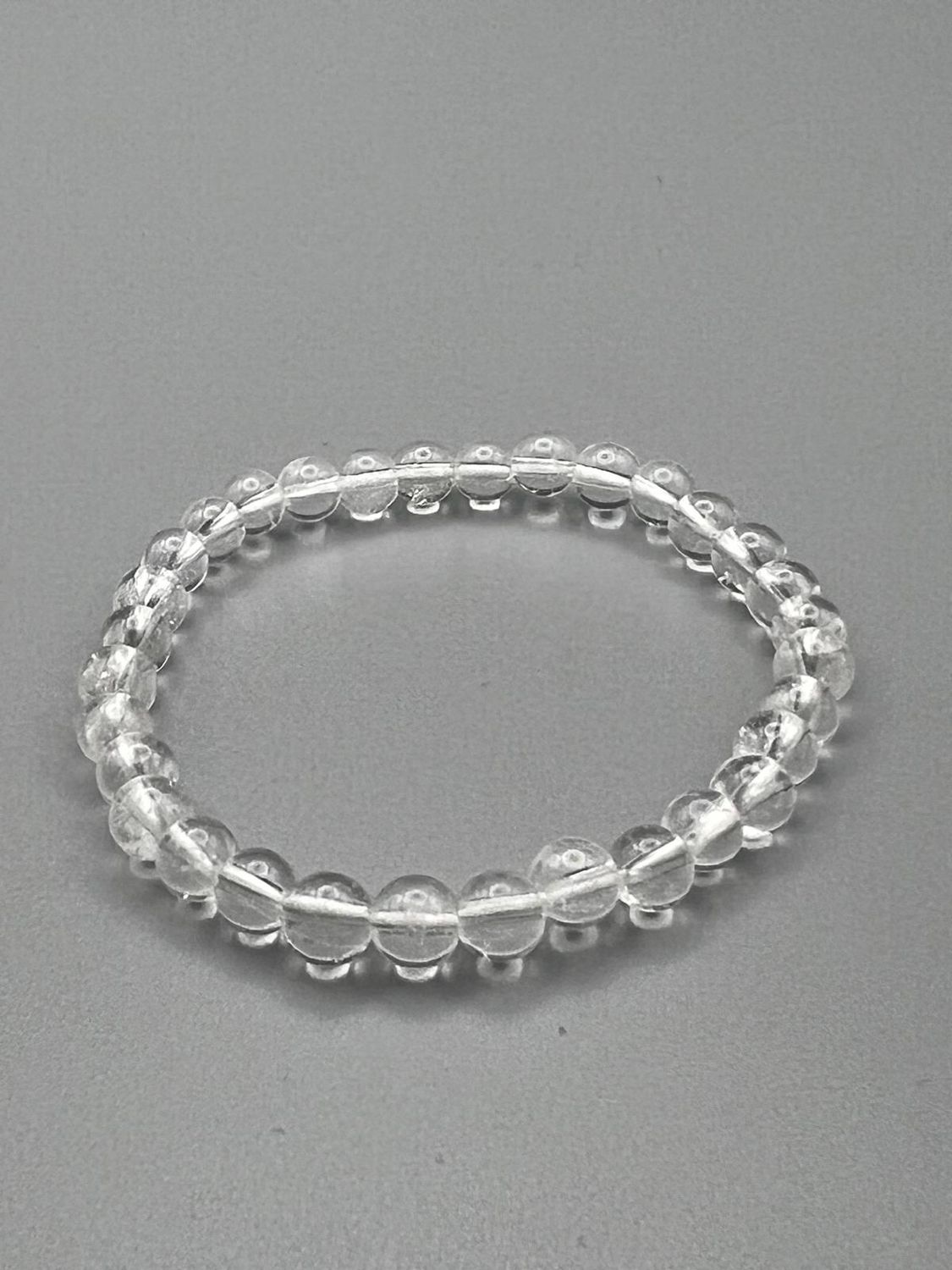Bergkristall Armband 6 mm – Klarheit, Lichtkraft und Energiefluss