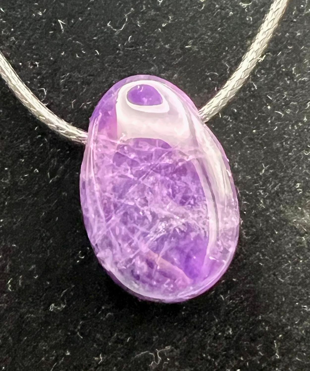 Amethyst Kettenanhänger – Schutz, Intuition & innere Ruhe