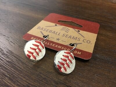 Baseball Seam Earrings