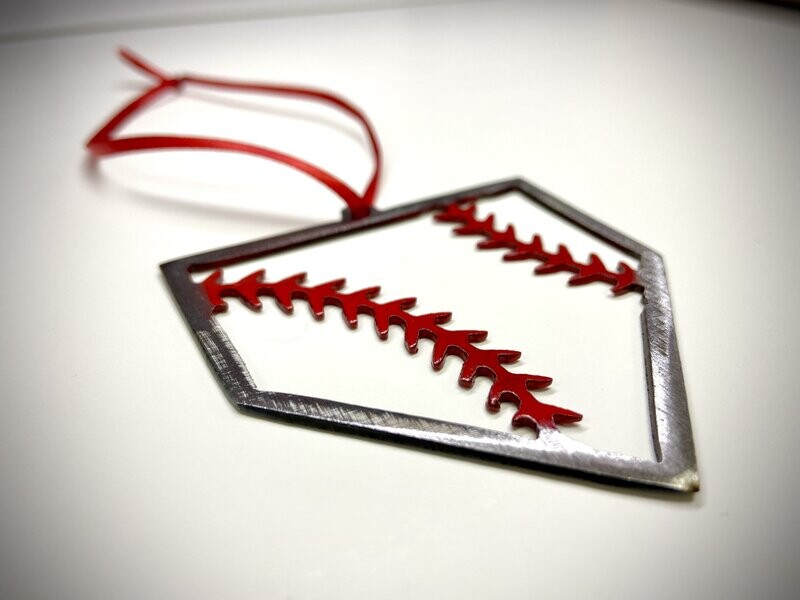 “Steel Home&quot; Christmas Ornament