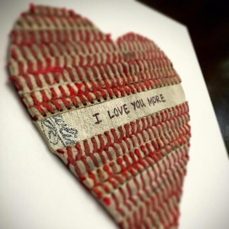“Seams of Love&quot; I LOVE YOU MORE Artwork