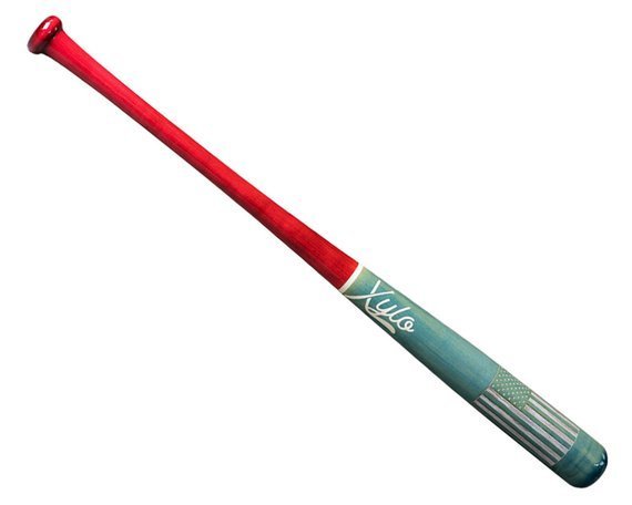 Bat - Red, White and Blue with American Flag