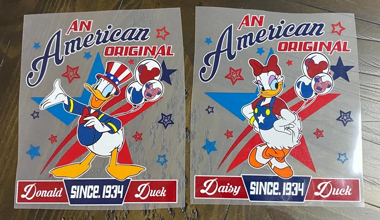 American Ducks - DTF Transfer - Choose a Style - 6&quot; x 4.95&quot;