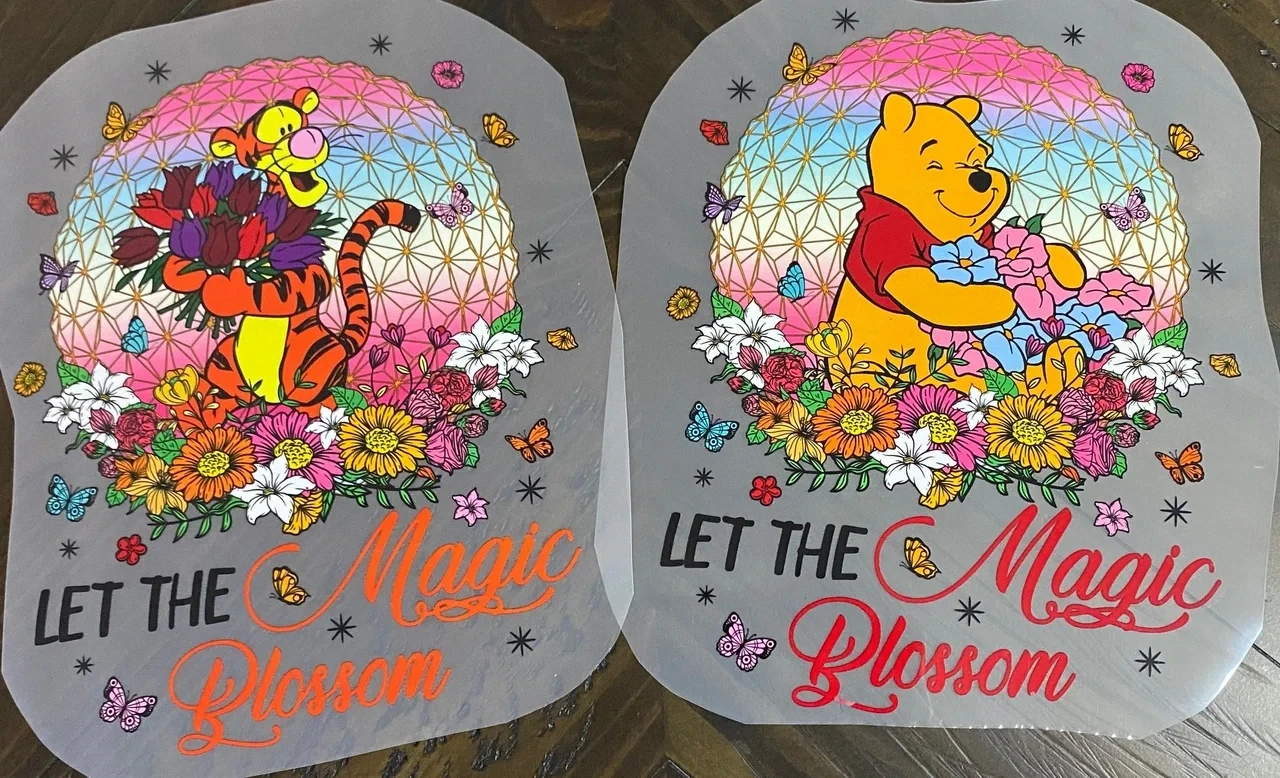 Let Magic Blossom - DTF Transfer - Choose a Style - 9&quot; x 7&quot;