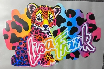 L Frank Leopard Vibrant - DTF Transfer - Choose a Size