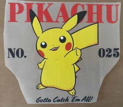 No. 025 Catch Them All - DTF Transfer - Choose a Size