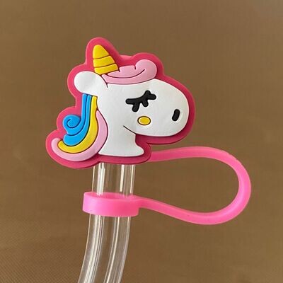 Unicorn - Silicone Straw Topper