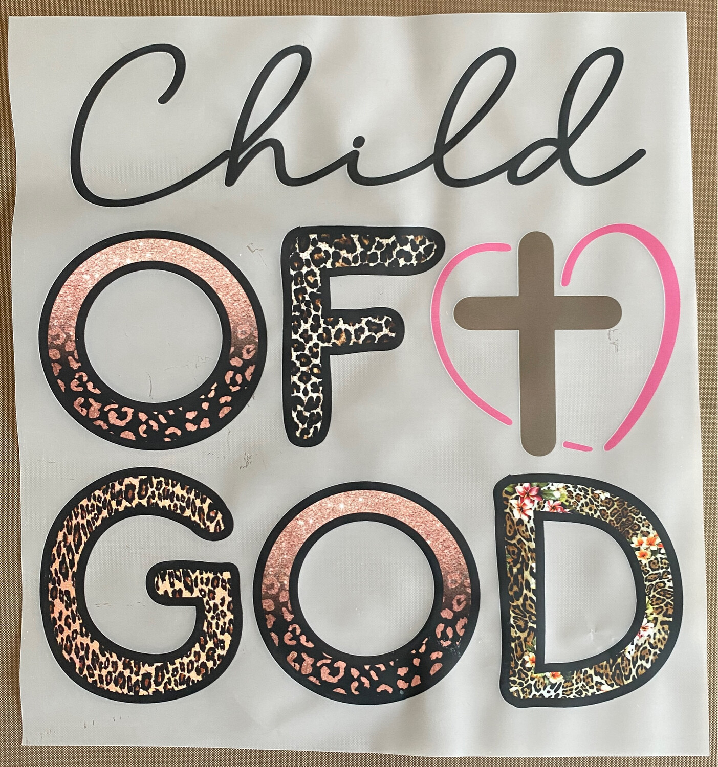 Child Of God - DTF Transfer - Choose A Size