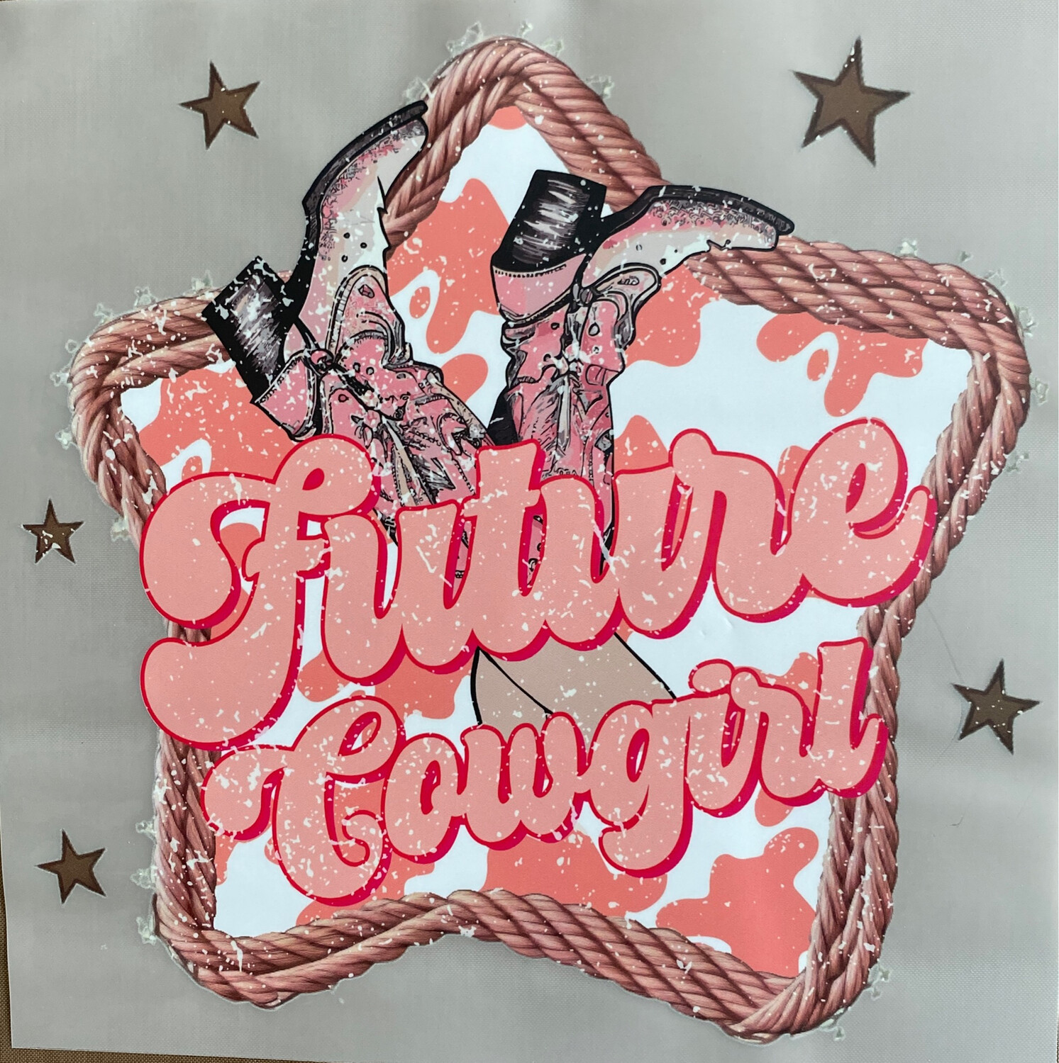 Future Cowgirl - DTF Transfer - 9&quot;