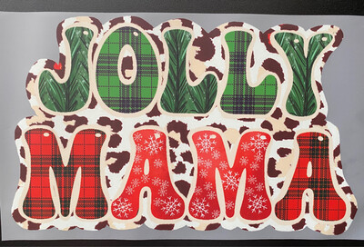 Jolly Mama - DTF Transfer - 10”