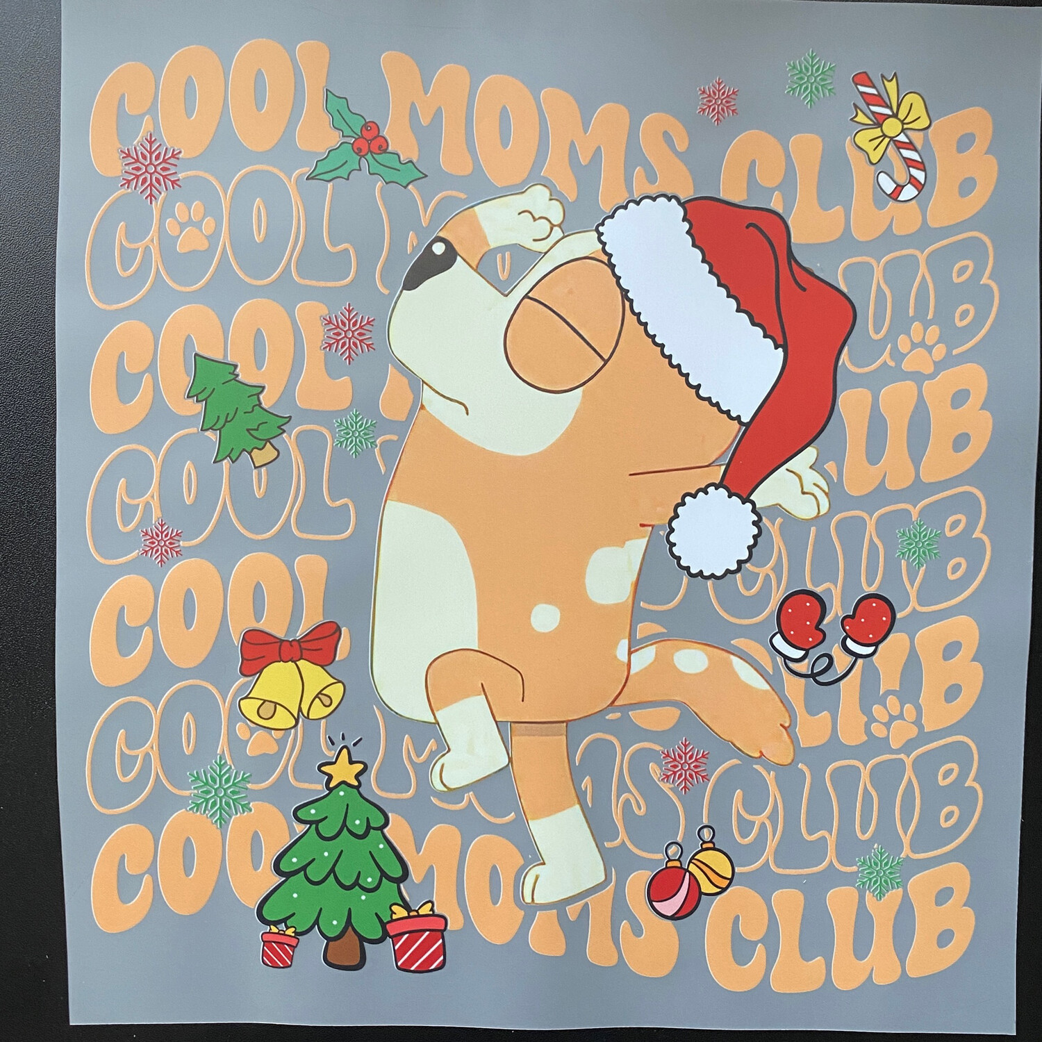 Cool Moms Club - DTF Transfer - 10”