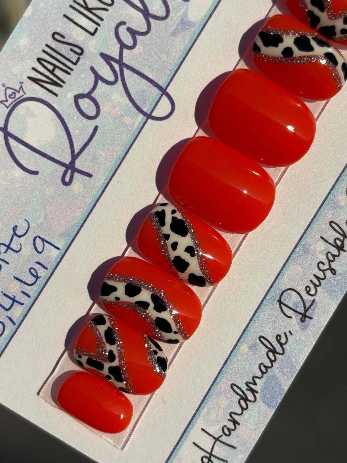 Extra Short Squoval | Small (2,5,4,6,9) - Pre-Sized Gel Press On Set
