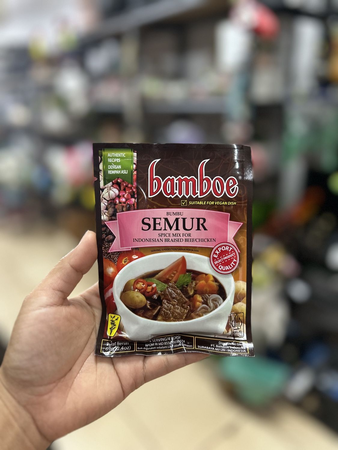 Bamboe Semur 69g