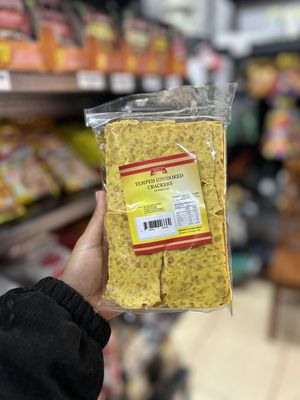 UC Soyabean Crackers Tempe 250g