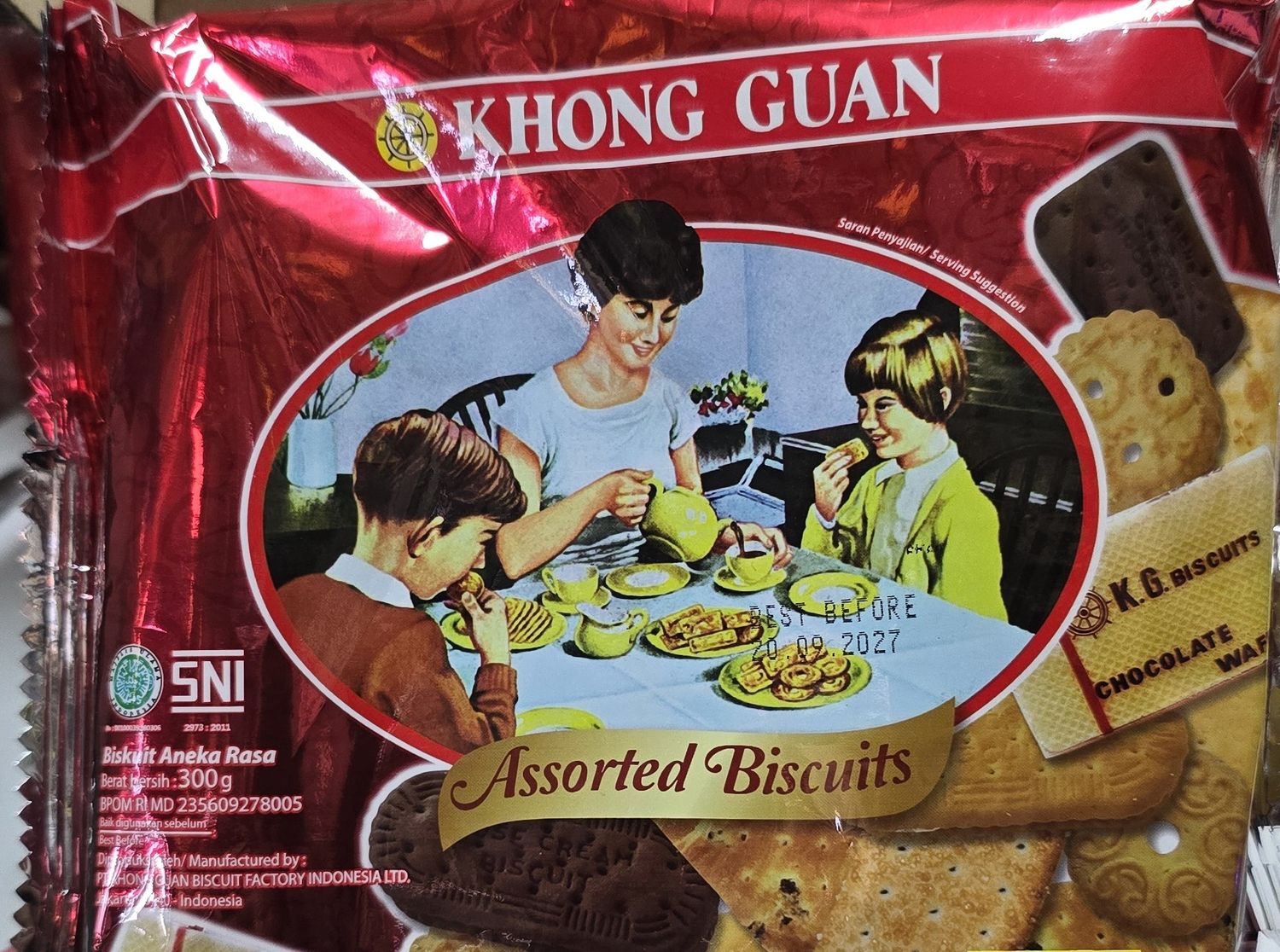 Khong Guan Biscuit Assorted PKT