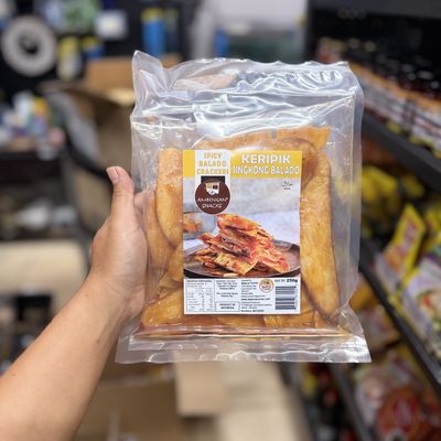 Ambengan CASSAVA CHIPS BALADO (SINGKONG BALADO) 250g