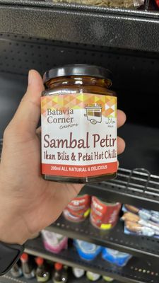 Batavia SAMBAL IKAN BILIS PETAI CHILLI