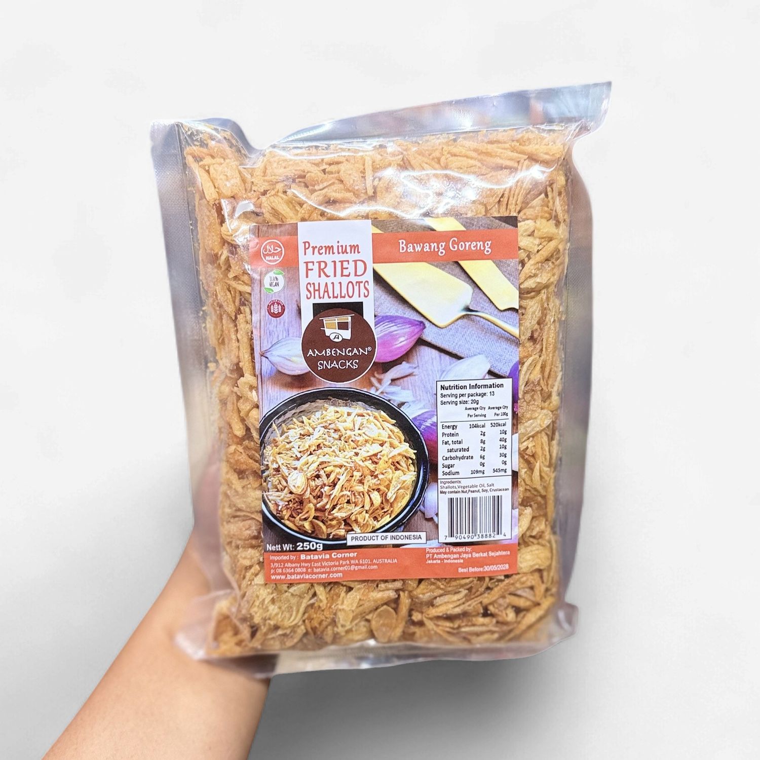 Ambengan FRIED SHALLOT Bawang Goreng 250g Ambengan FRIED SHALLOT Bawang Goreng 250g