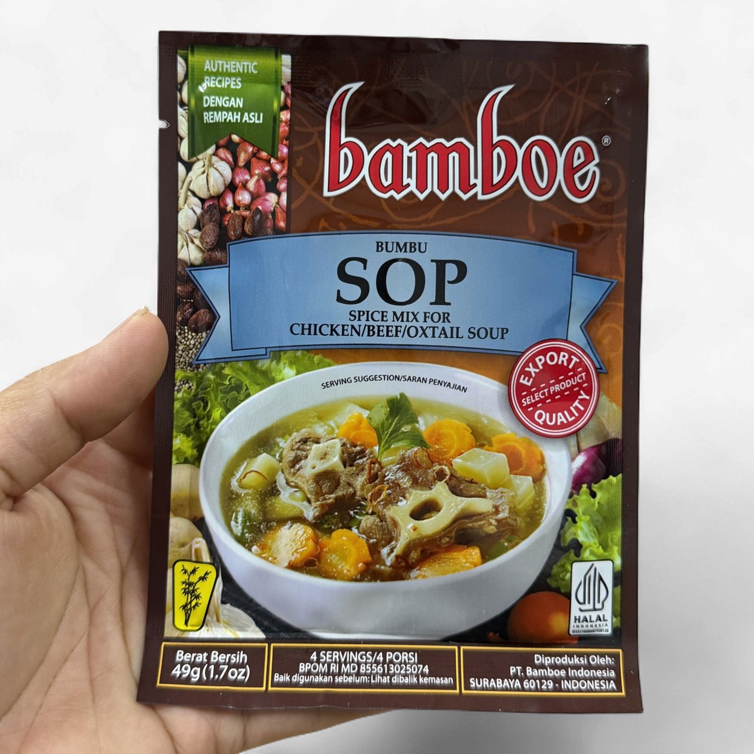 Bamboe Sop 49g