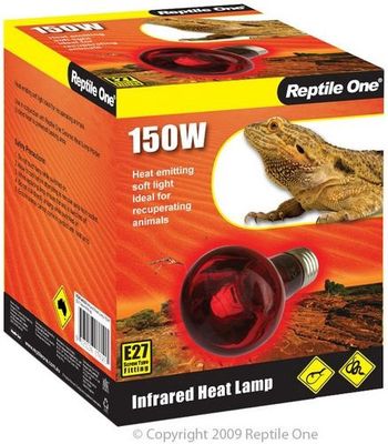 Reptile One Infrared Heat Lamp 150W E27