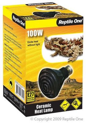 Reptile One Ceramic Heat Lamp 100W E27