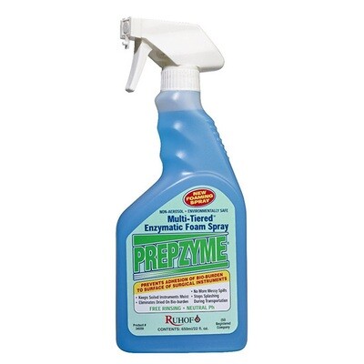 Ruhof Prepzyme® Enzymatic Foam Spray - 650ml x 6