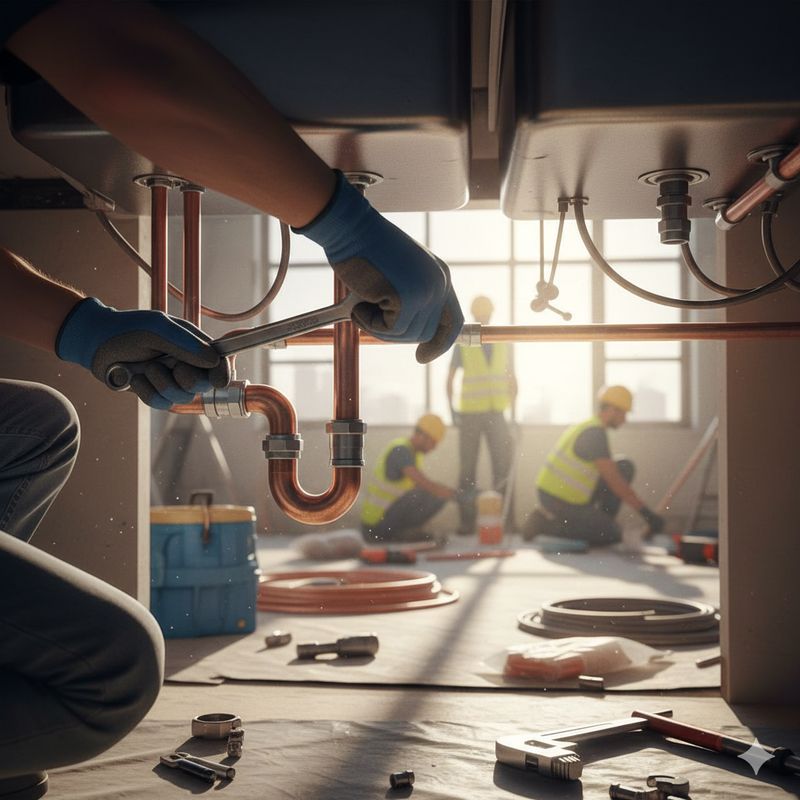 MAIN D'OEUVRE PLOMBERIE