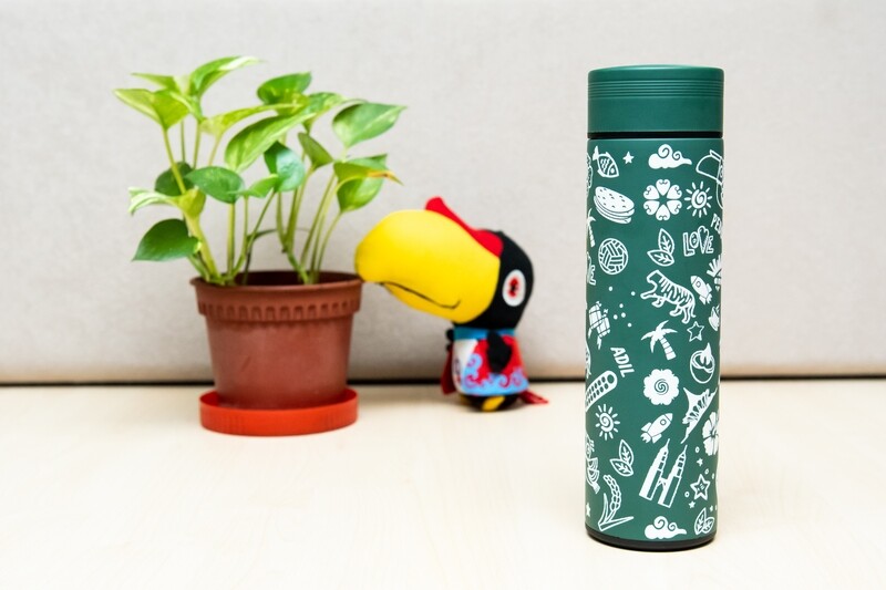 Muhibah 480ml LIMITED EDITION Tumbler Morandi Series -  Forest Green