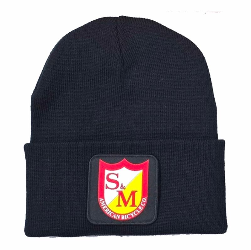 Dense cuffed beanie black